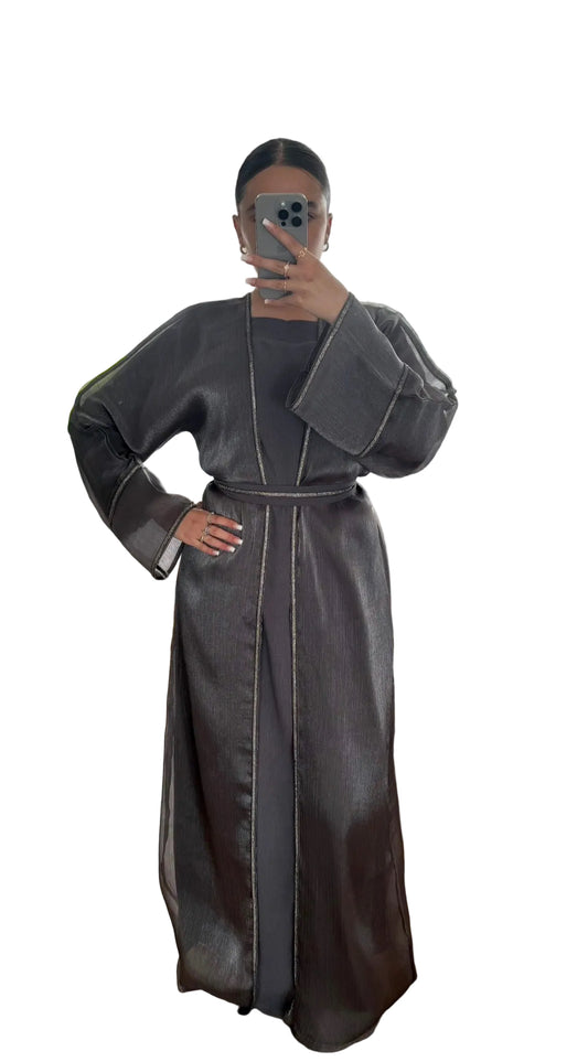 Abaya Lavinna Grise